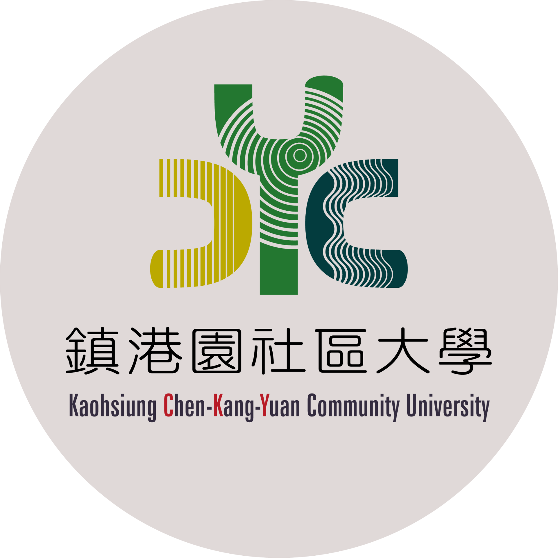 鎮港園社區大學 LOGO